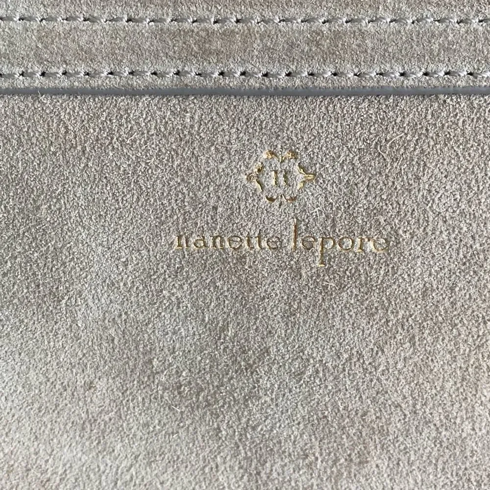 Nanette Lepore Waverly Flap Husky Crossbody Bag Stone OS - Picture 5 of 13
